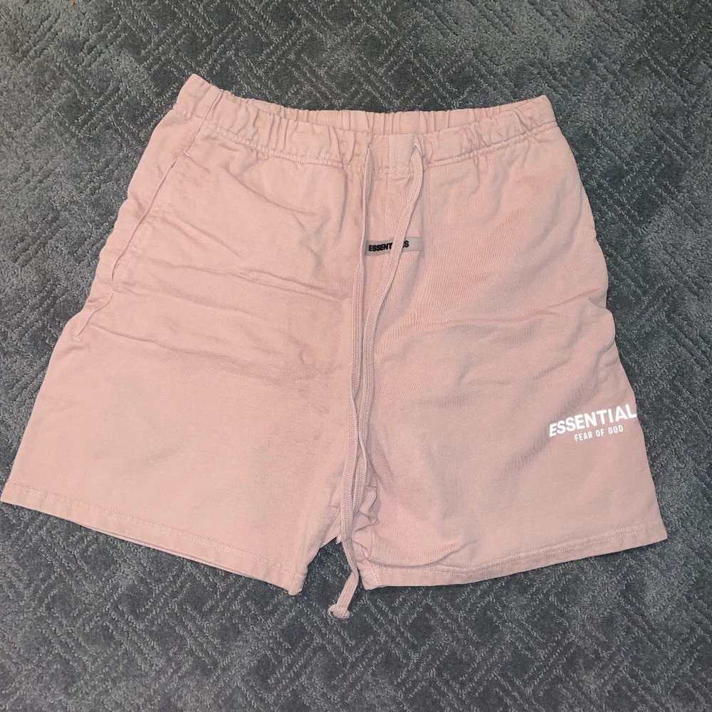 Fear Of God Essentials Pink Shorts